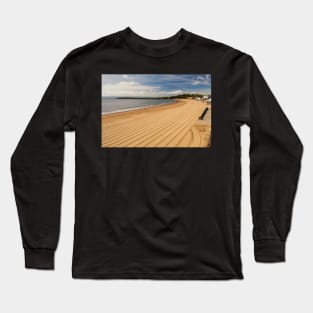 Whitmore Bay, Barry Island Beach, Wales Long Sleeve T-Shirt